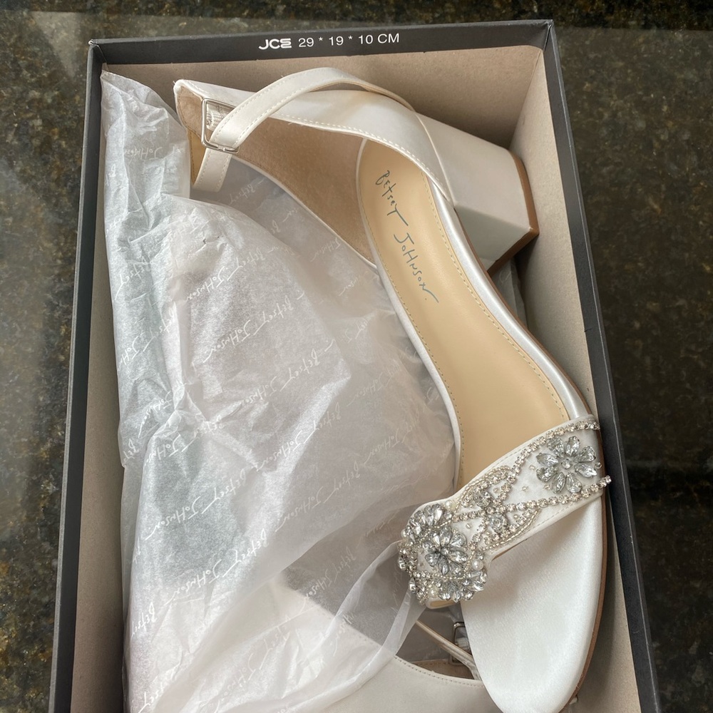Betsy Johnson wedding heel